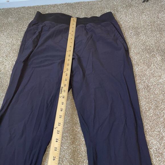 Lululemon men’s jogger pants pull on black nylon elastic waist pockets SZ XL - Picture 8 of 9
